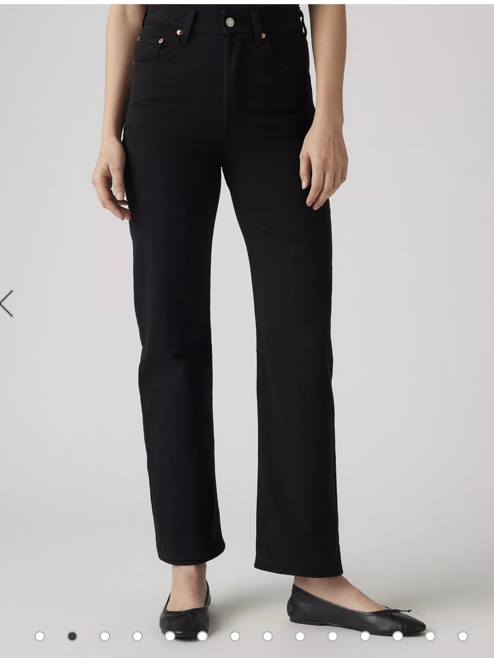 Levi’s Ribcage Straight Ankle Jeans